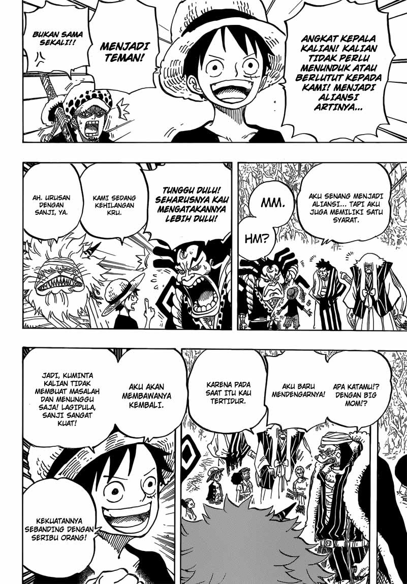 One Piece Chapter 819 momonosuke, putra mahkota klan kouzuki Image 17