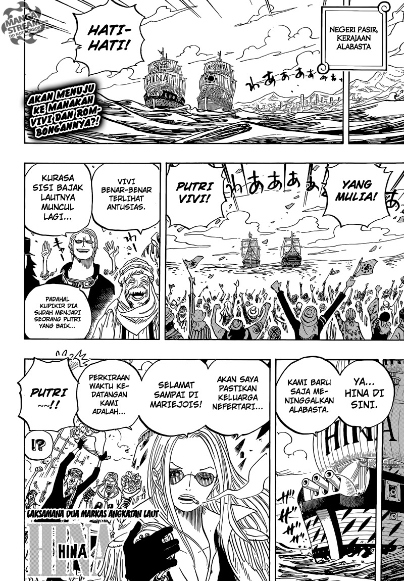 One Piece Chapter 823 pergerakan dunia Image 2