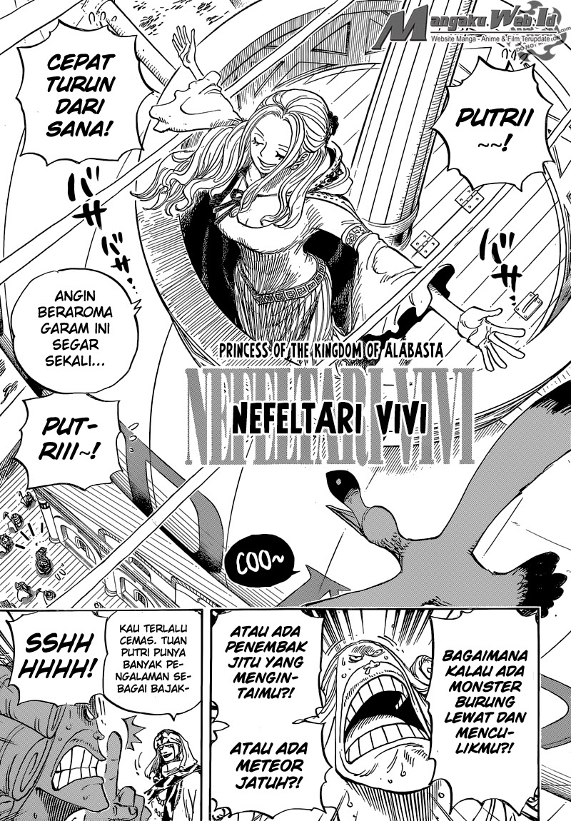 One Piece Chapter 823 pergerakan dunia Image 3