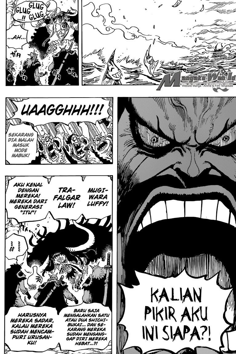 One Piece Chapter 824 permainan bajak laut kecil Image 12