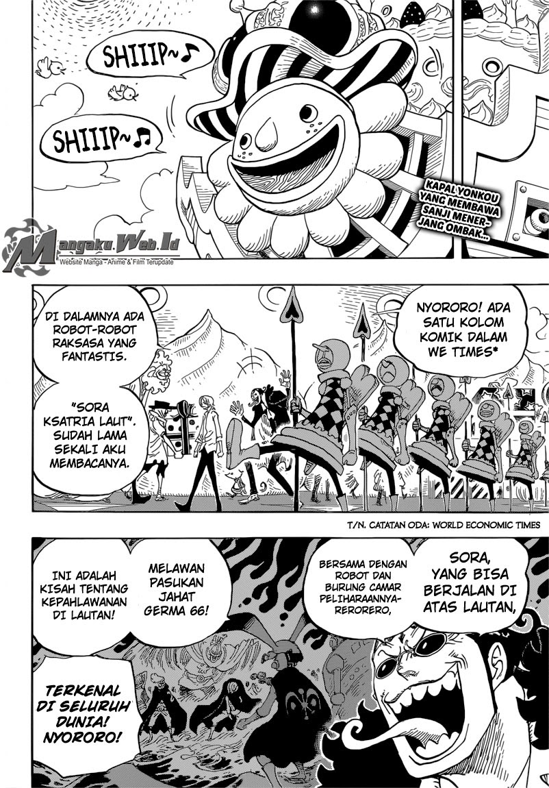 One Piece Chapter 825 kolom komik we times Image 2