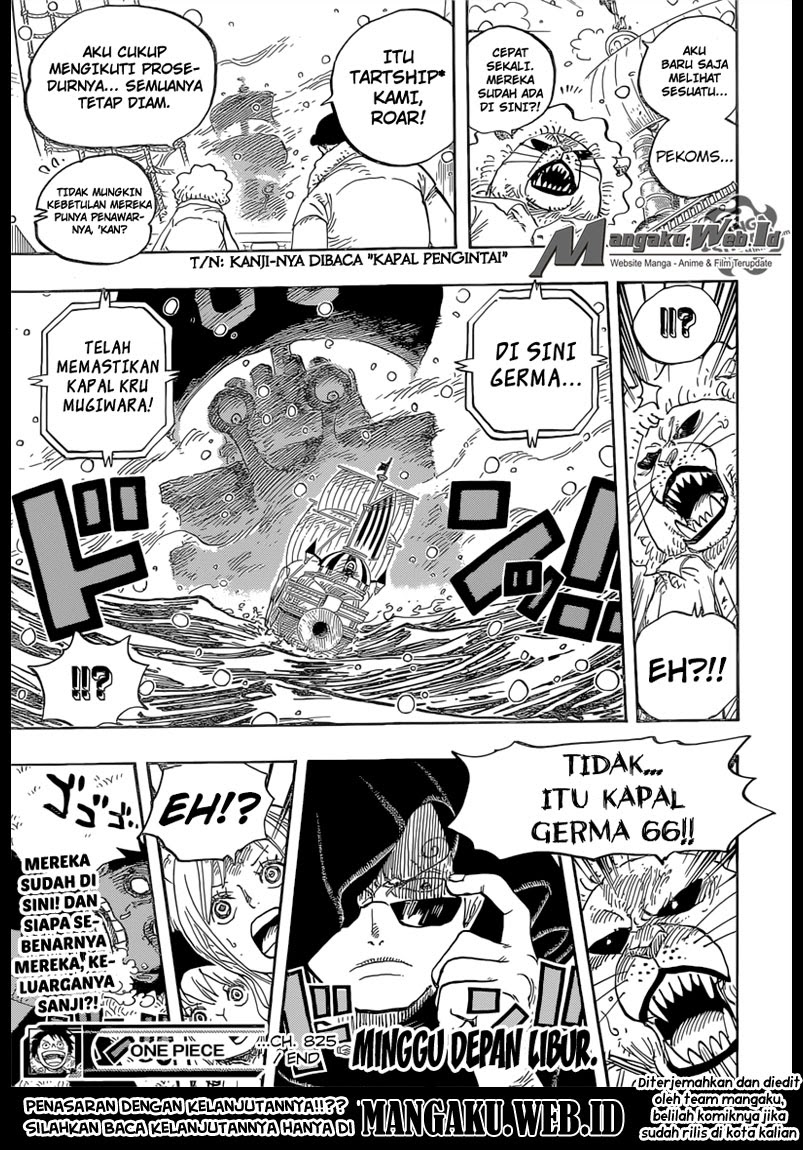 One Piece Chapter 825 kolom komik we times Image 13