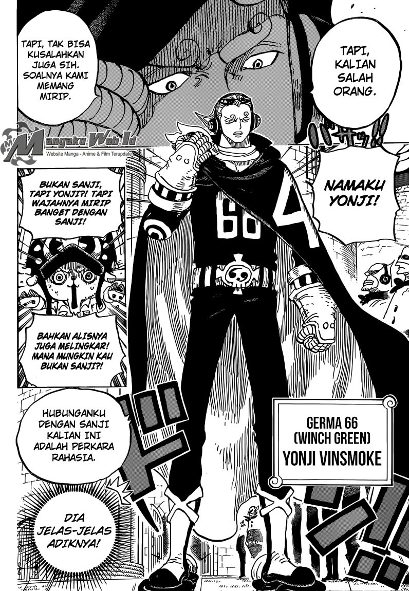 One Piece Chapter 826 ’0 dan 4′ Image 4