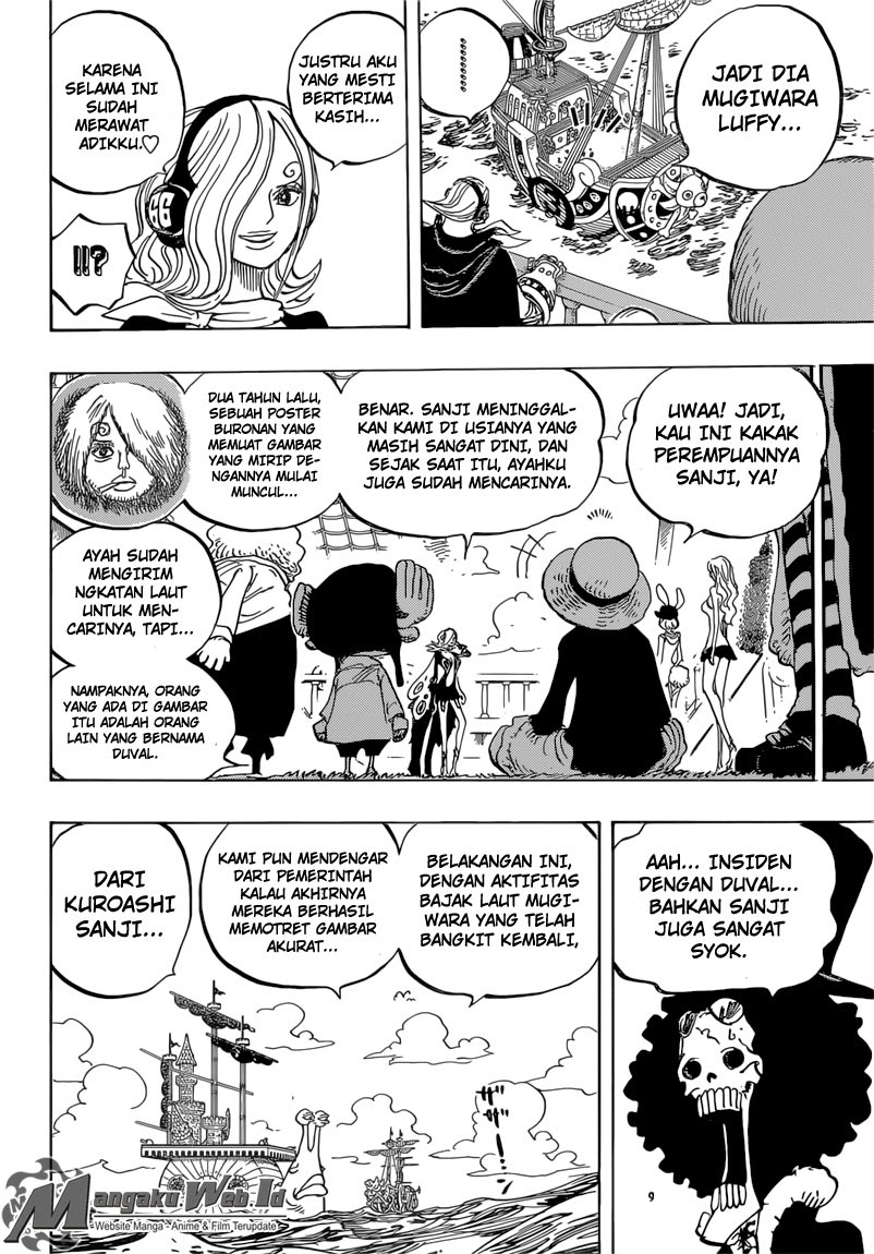 One Piece Chapter 826 ’0 dan 4′ Image 14