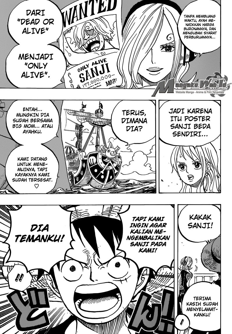 One Piece Chapter 826 ’0 dan 4′ Image 15