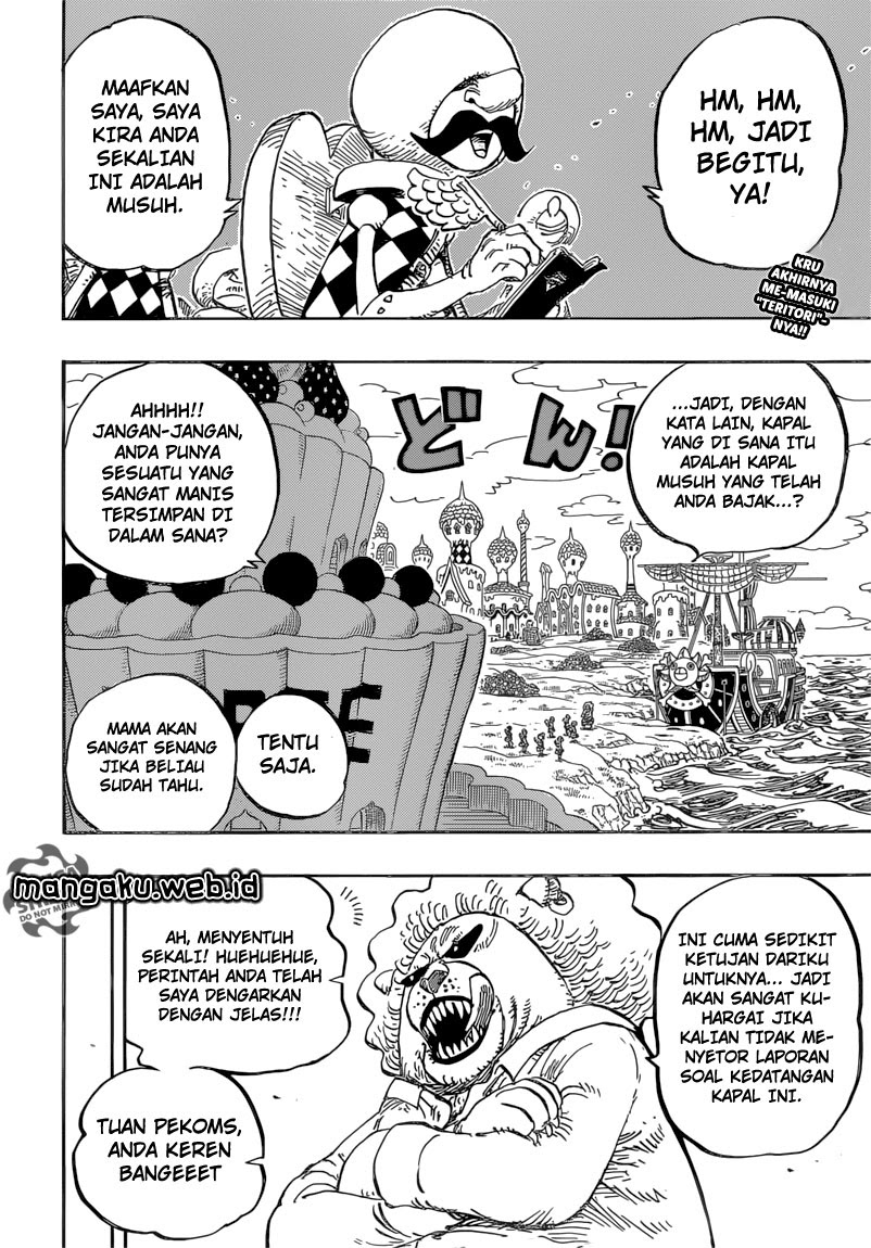 One Piece Chapter 827 totland Image 2