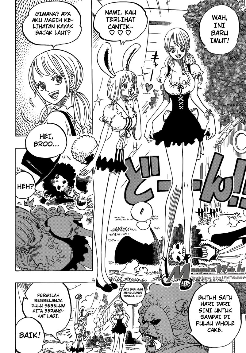 One Piece Chapter 827 totland Image 4