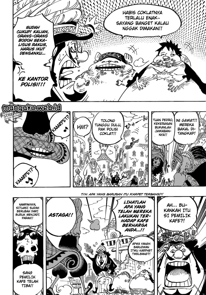 One Piece Chapter 827 totland Image 8