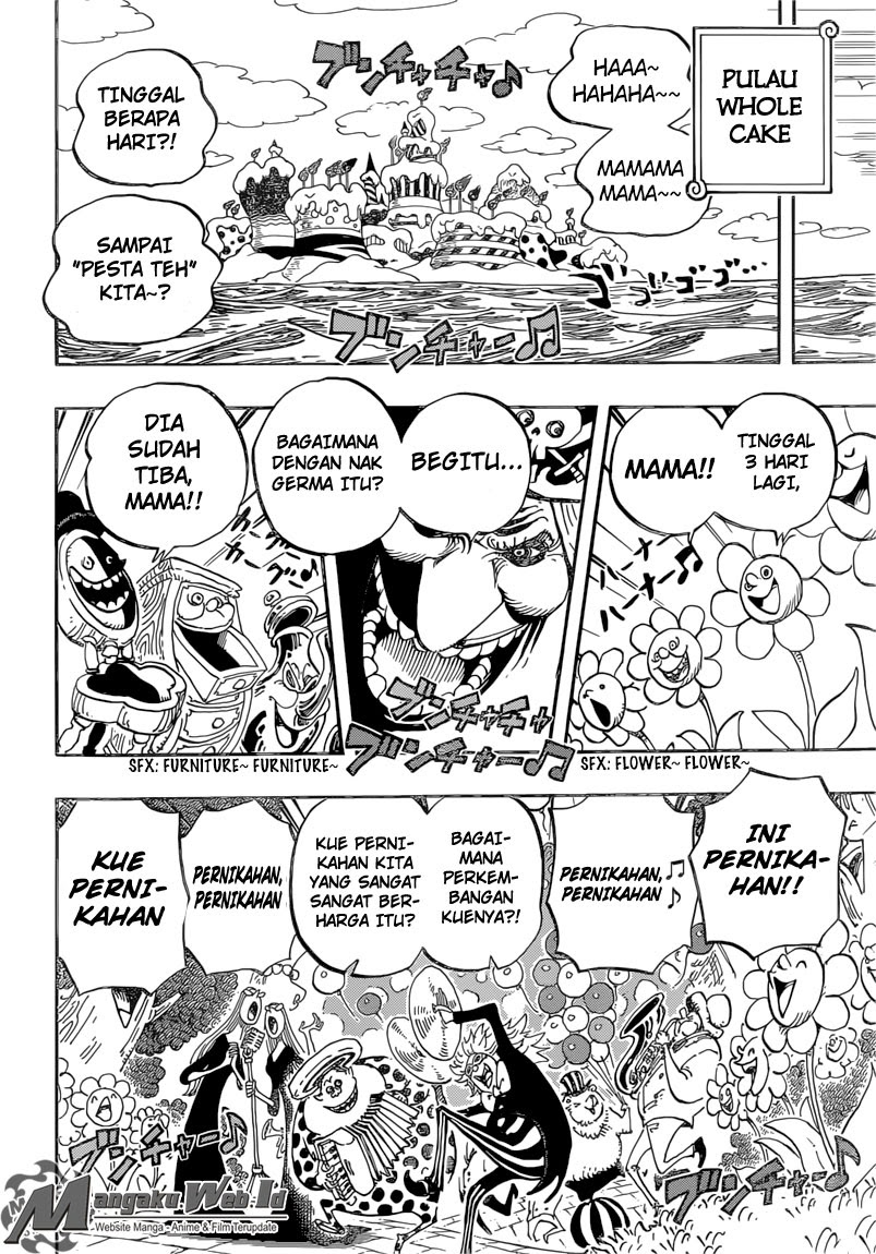 One Piece Chapter 827 totland Image 14