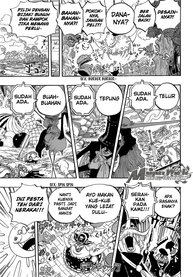 One Piece Chapter 827 totland Image 15