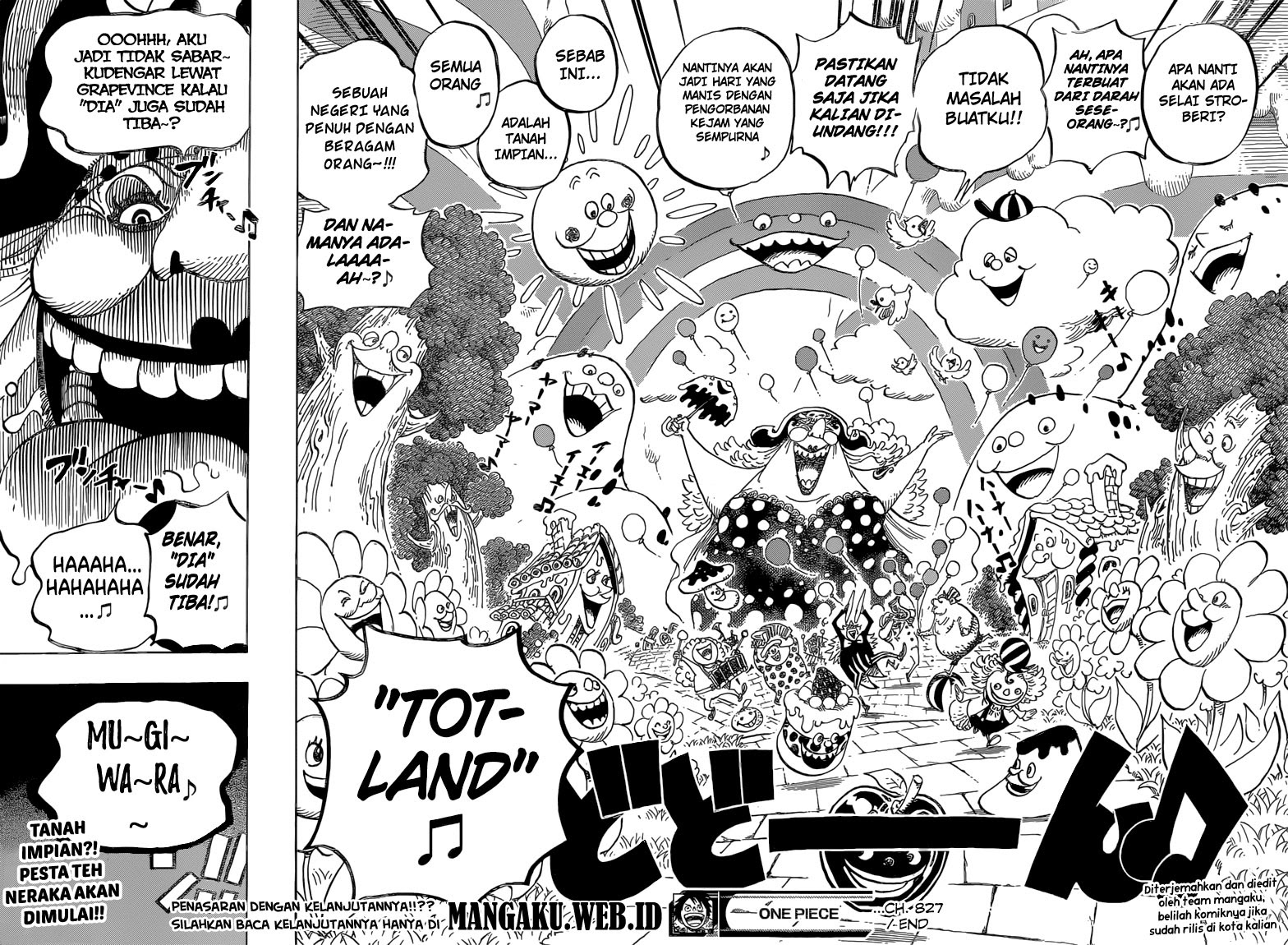 One Piece Chapter 827 totland Image 16