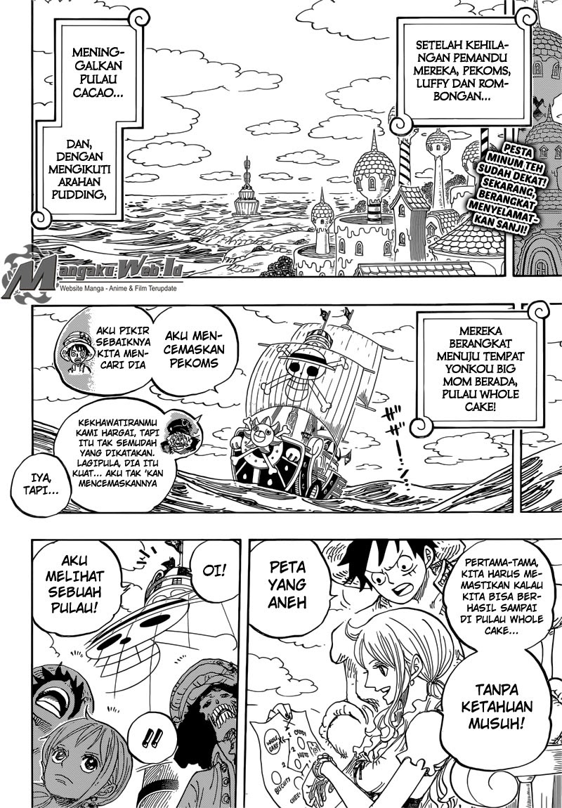 One Piece Chapter 829 – yonkou, bajak laut charlotte linlin Image 2