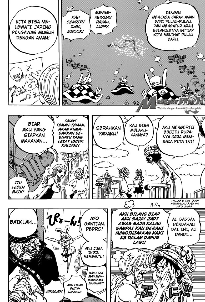 One Piece Chapter 829 – yonkou, bajak laut charlotte linlin Image 4