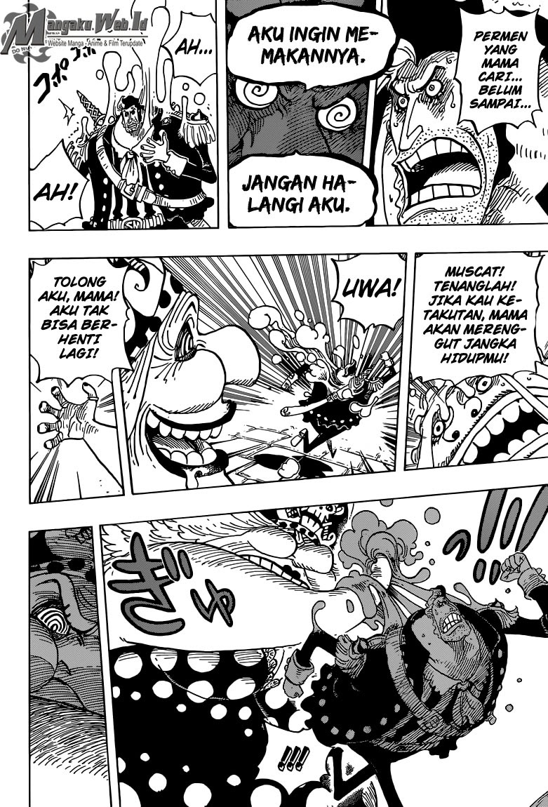 One Piece Chapter 829 – yonkou, bajak laut charlotte linlin Image 11