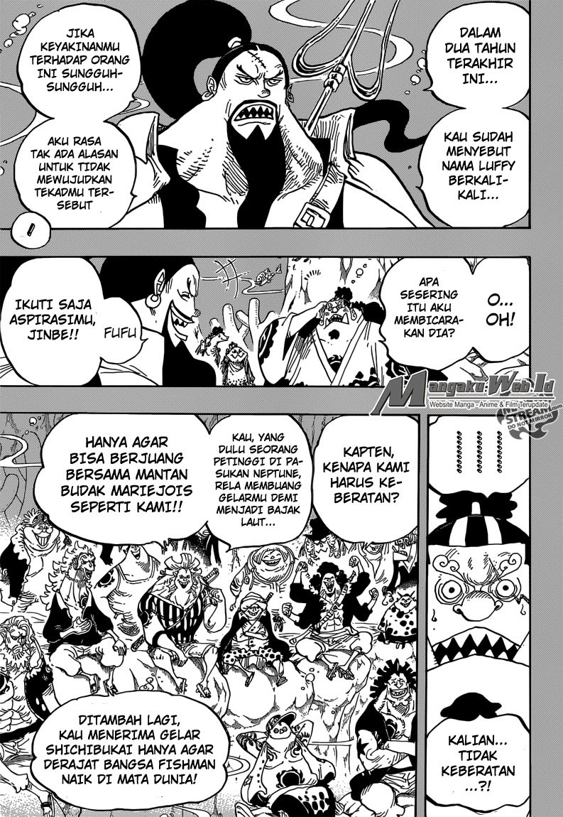 One Piece Chapter 830 – bertaruh padanya Image 3