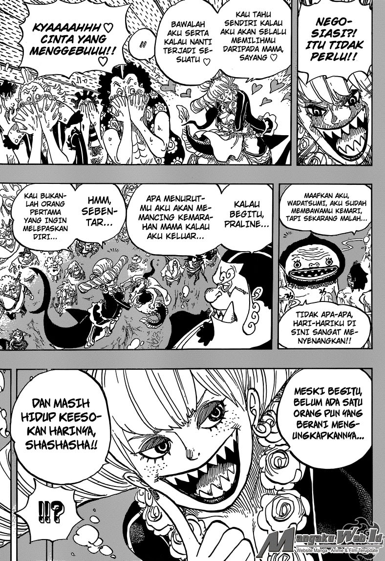 One Piece Chapter 830 – bertaruh padanya Image 7