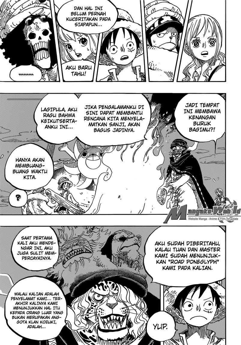 One Piece Chapter 830 – bertaruh padanya Image 13