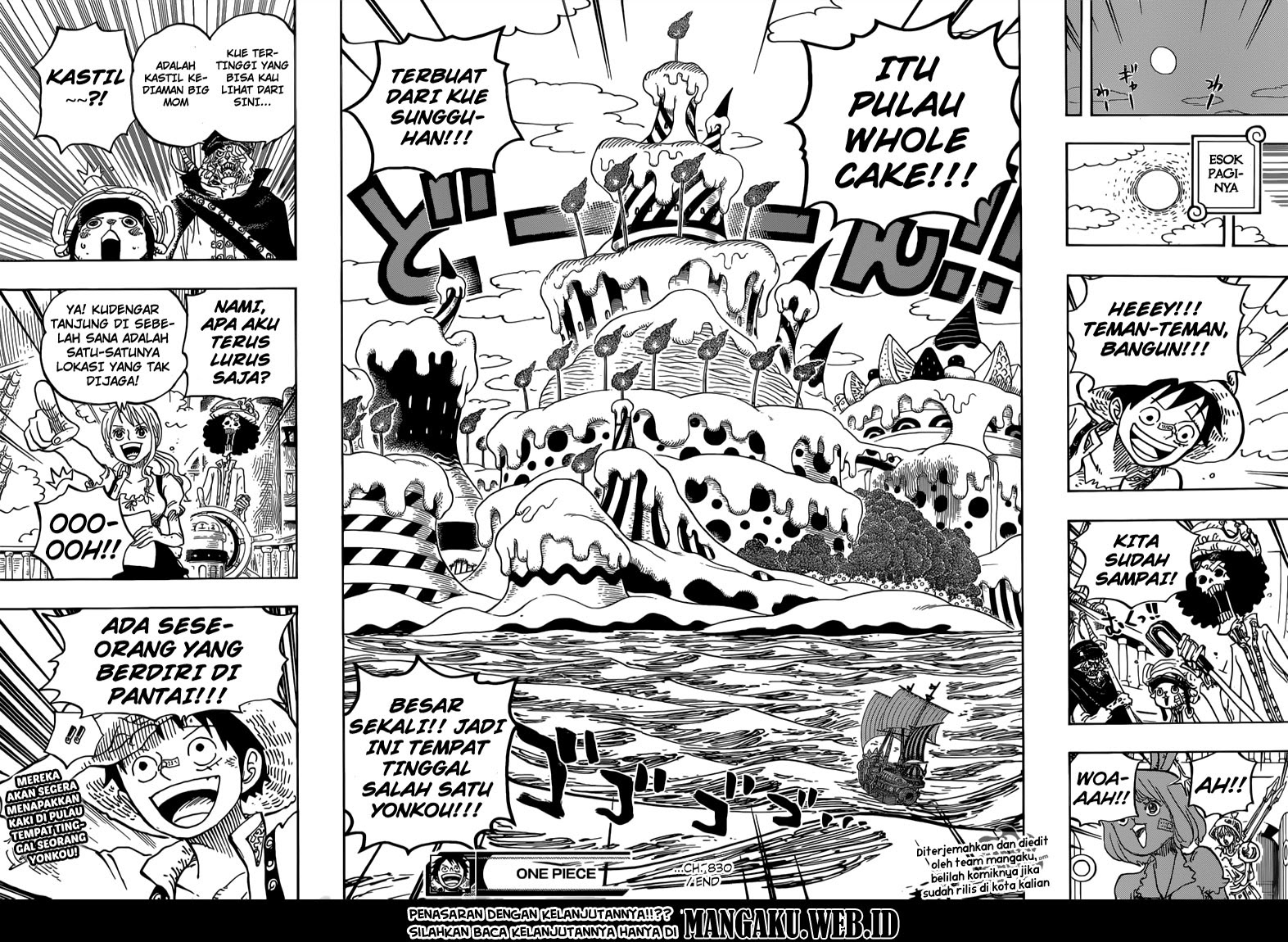 One Piece Chapter 830 – bertaruh padanya Image 16