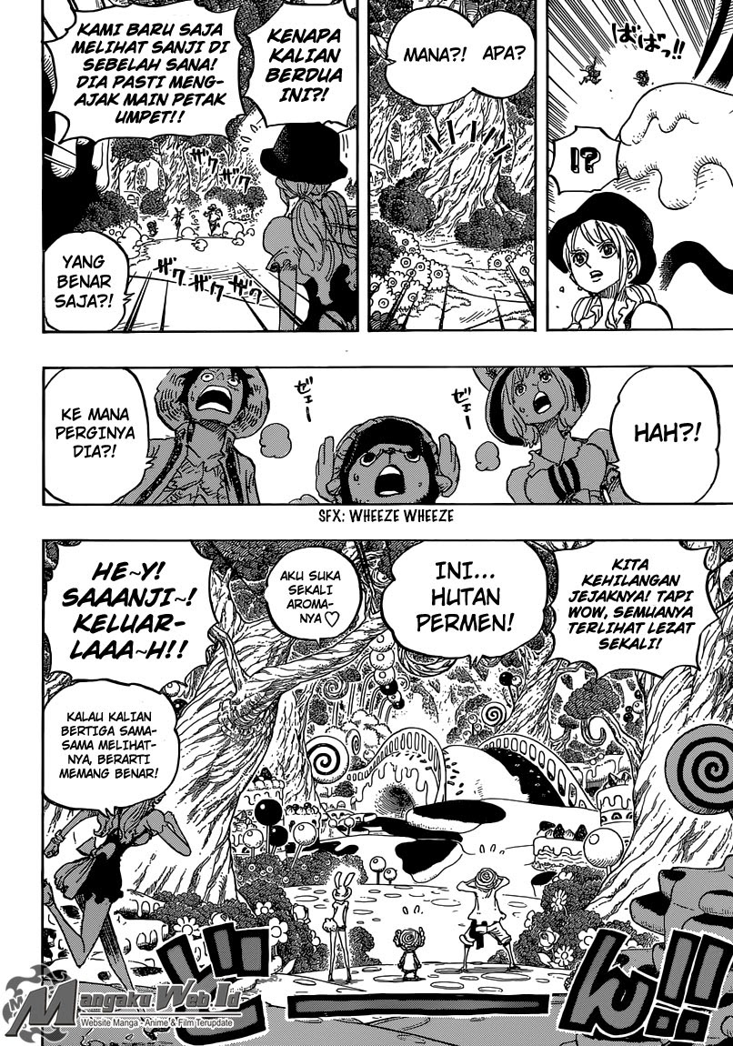 One Piece Chapter 831 – petualangan di hutan misterius Image 6