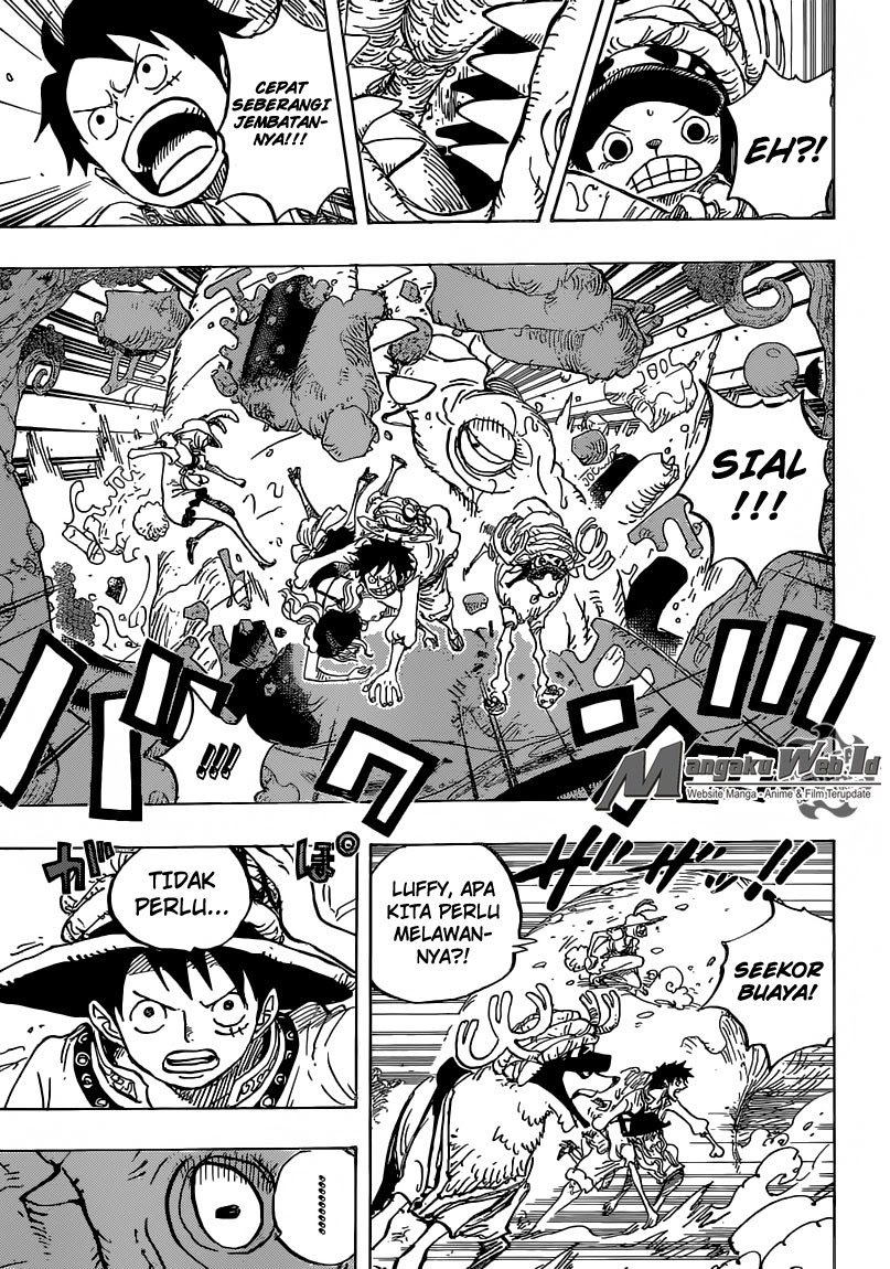 One Piece Chapter 831 – petualangan di hutan misterius Image 9