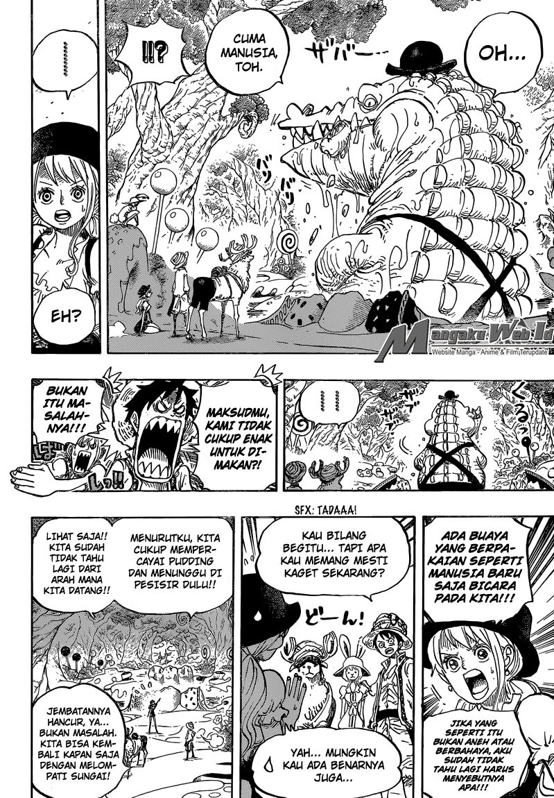 One Piece Chapter 831 – petualangan di hutan misterius Image 10