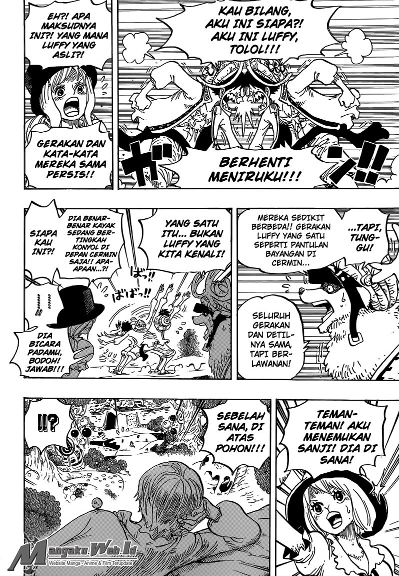 One Piece Chapter 831 – petualangan di hutan misterius Image 12