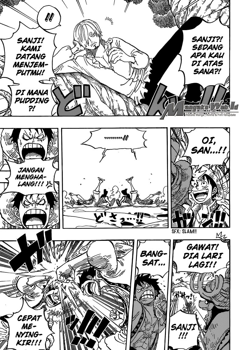 One Piece Chapter 831 – petualangan di hutan misterius Image 13