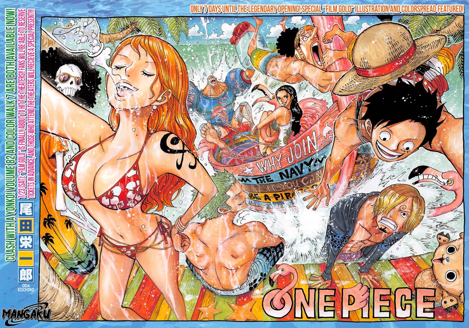 One Piece Chapter 832 – kerajaan germa Image 1