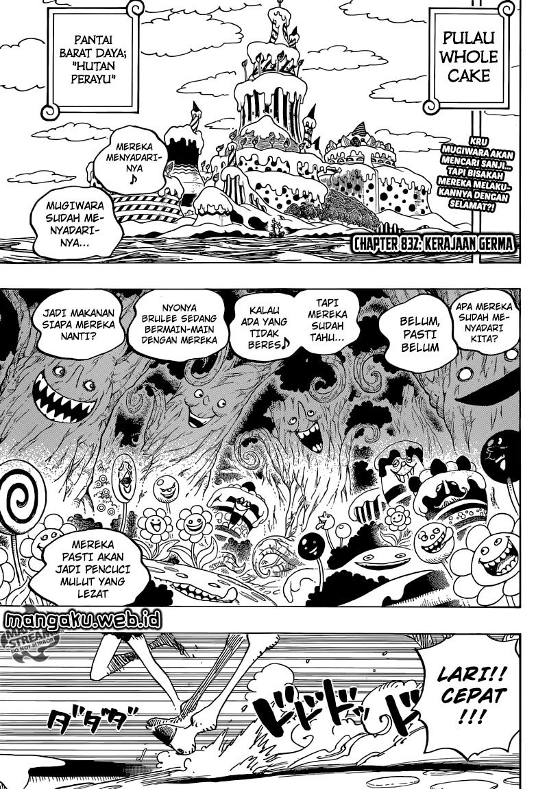 One Piece Chapter 832 – kerajaan germa Image 2
