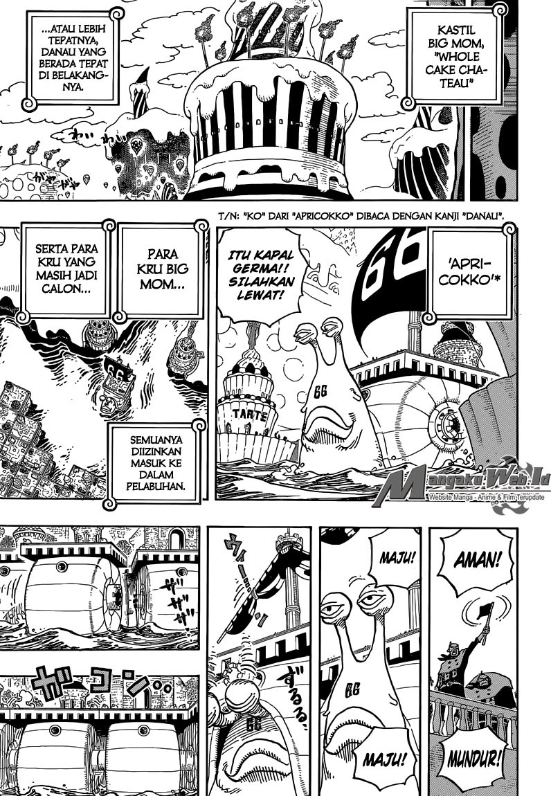 One Piece Chapter 832 – kerajaan germa Image 12