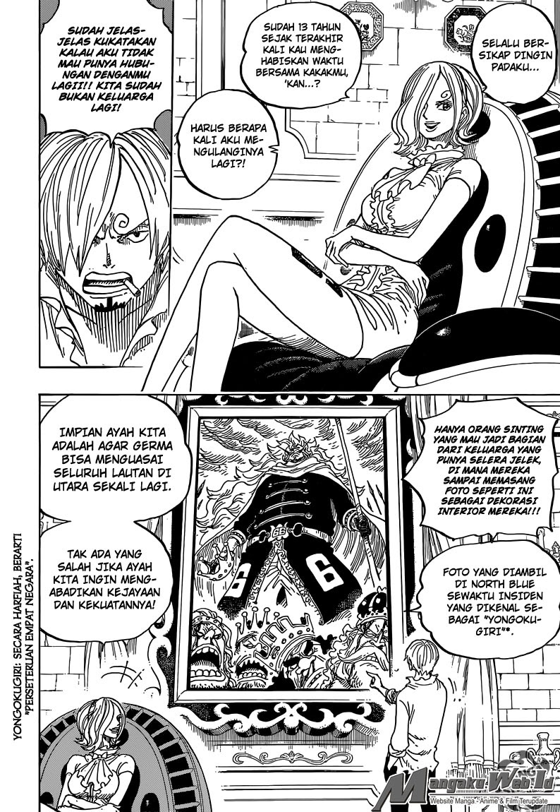One Piece Chapter 832 – kerajaan germa Image 14