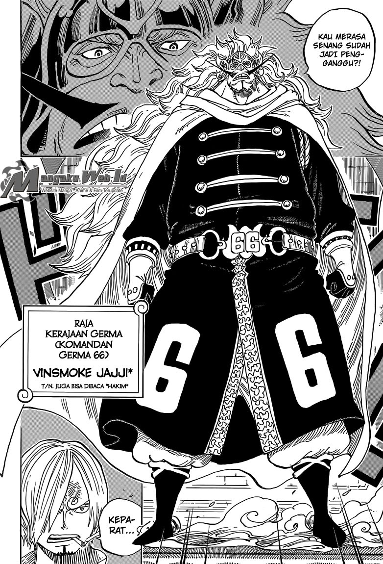 One Piece Chapter 832 – kerajaan germa Image 16