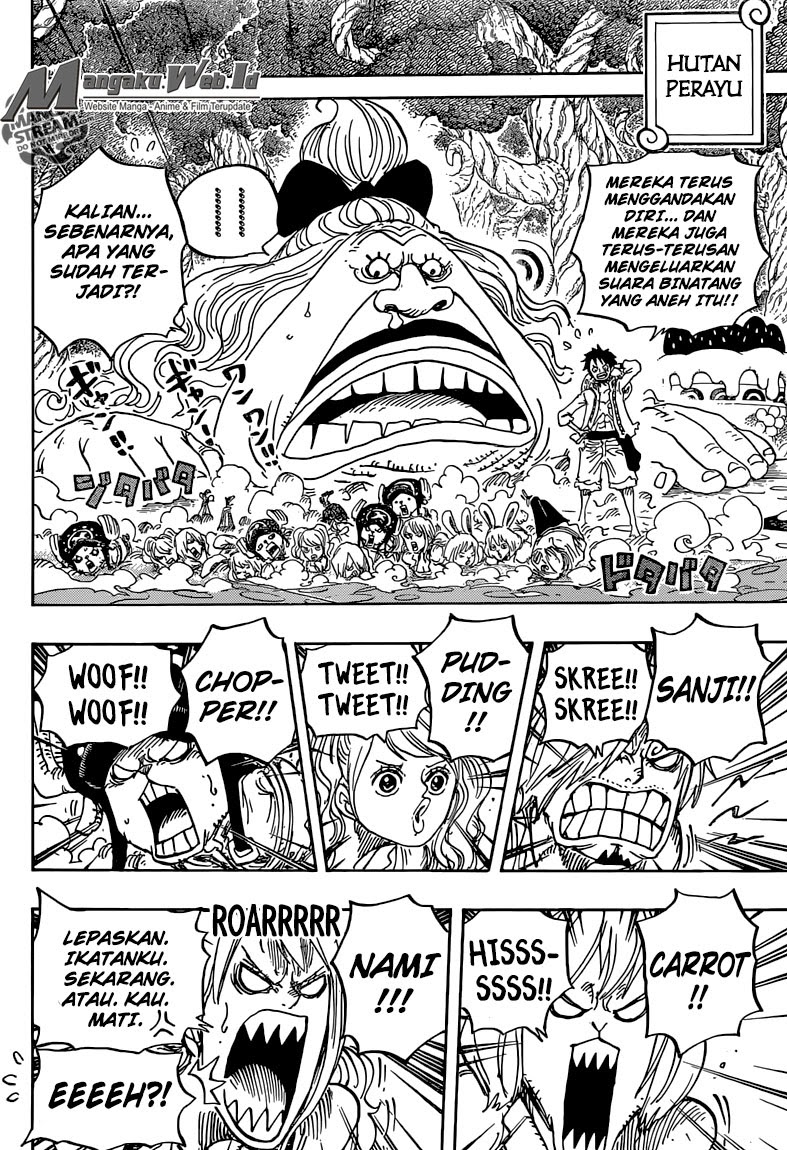 One Piece Chapter 835 – negeri jiwa Image 3