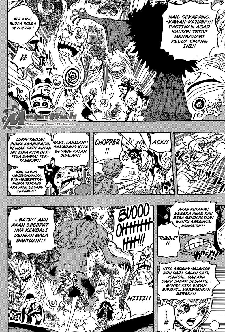 One Piece Chapter 835 – negeri jiwa Image 11