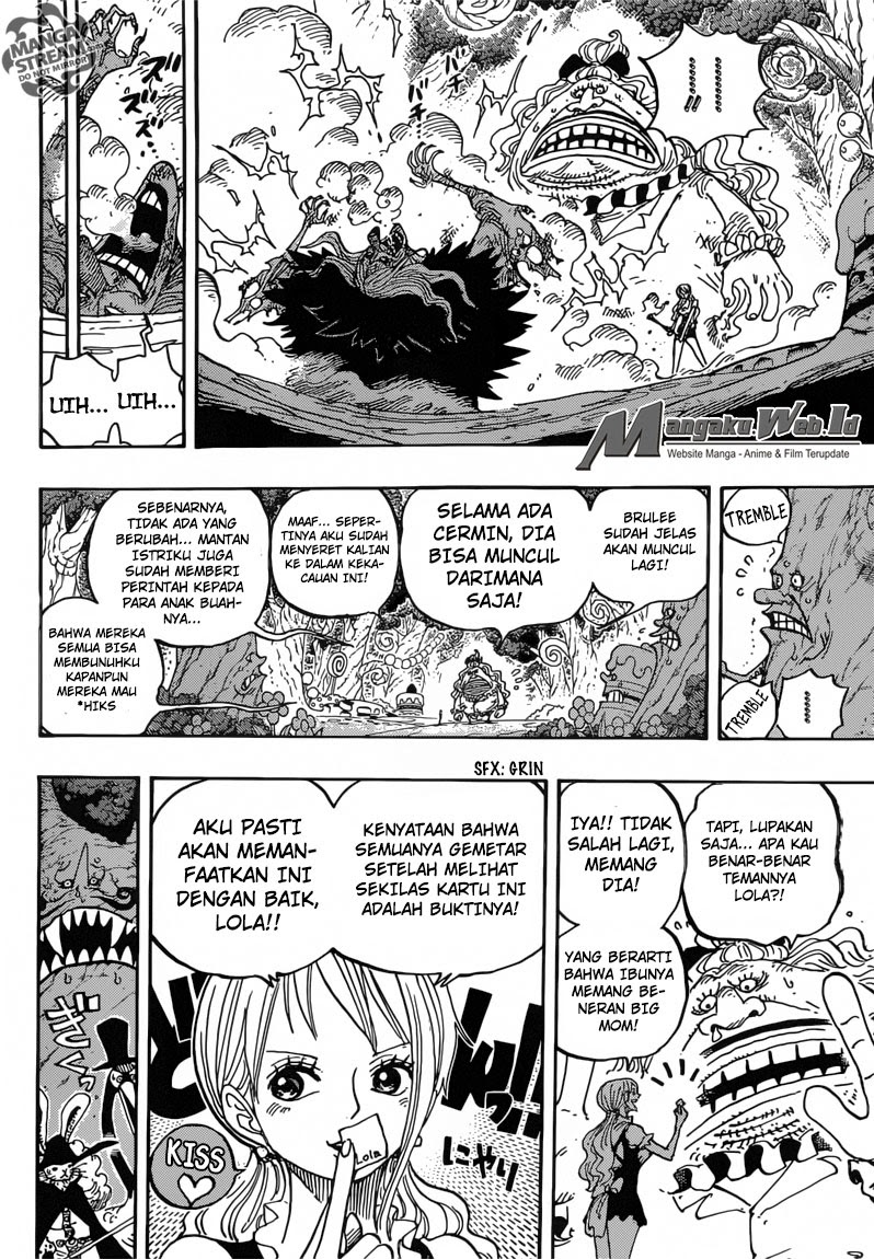 One Piece Chapter 837 – luffy vs komandan cracker Image 11