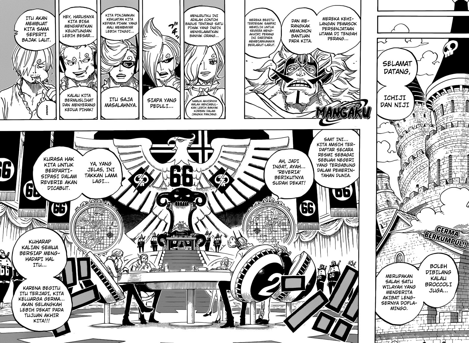 One Piece Chapter 839 – takkan kulupakan hutangku padamu Image 2