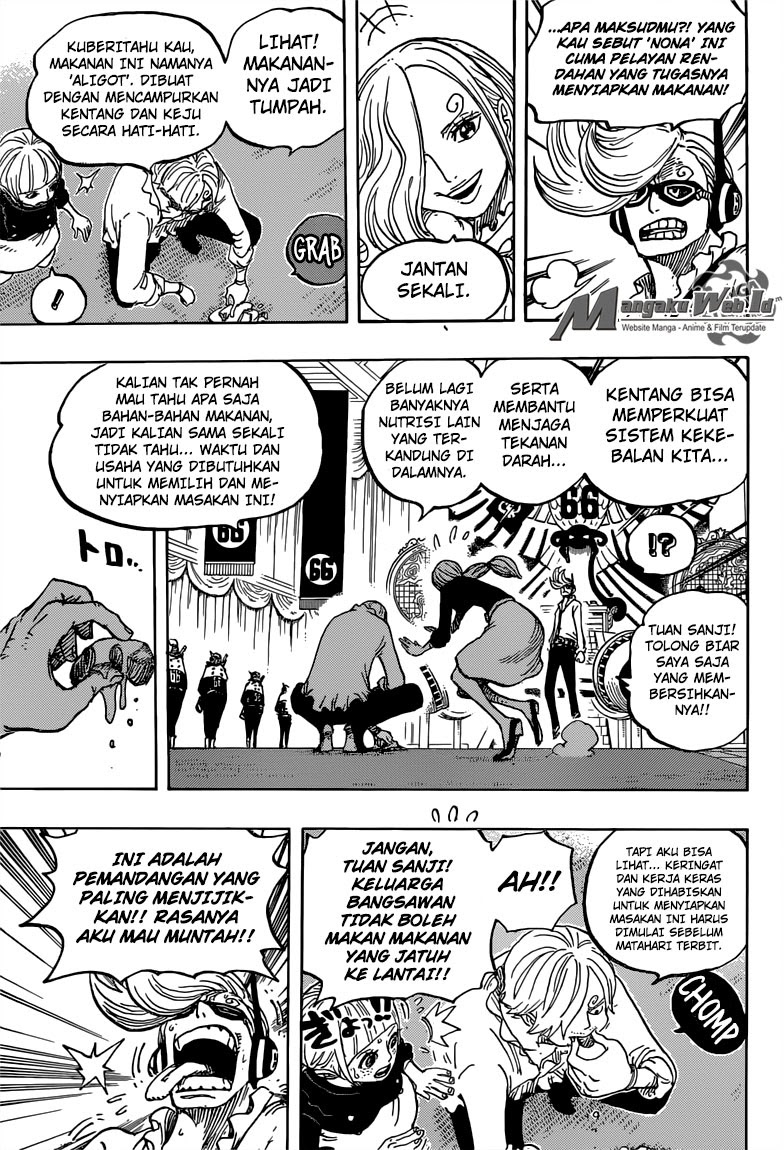 One Piece Chapter 839 – takkan kulupakan hutangku padamu Image 6