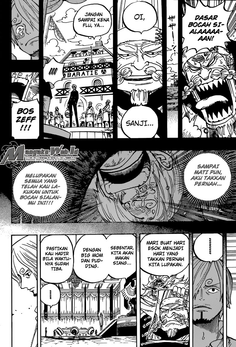 One Piece Chapter 839 – takkan kulupakan hutangku padamu Image 13