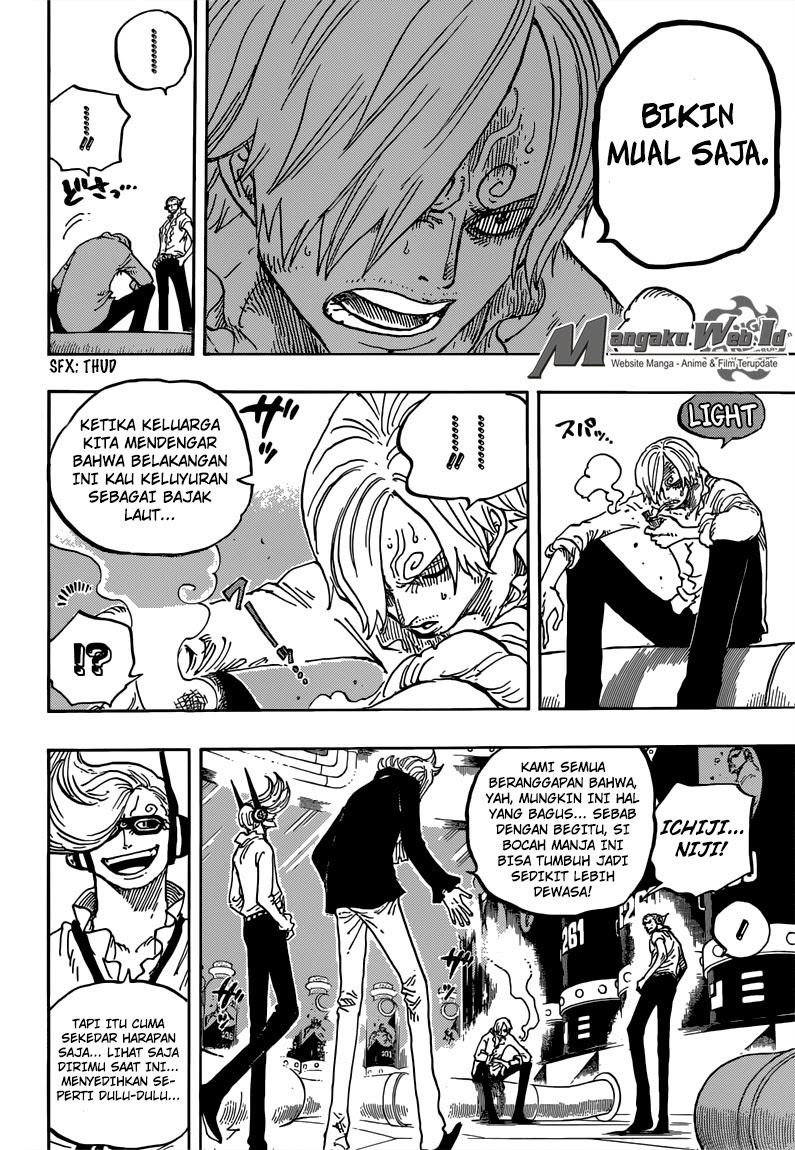 One Piece Chapter 840 – topeng besi Image 6