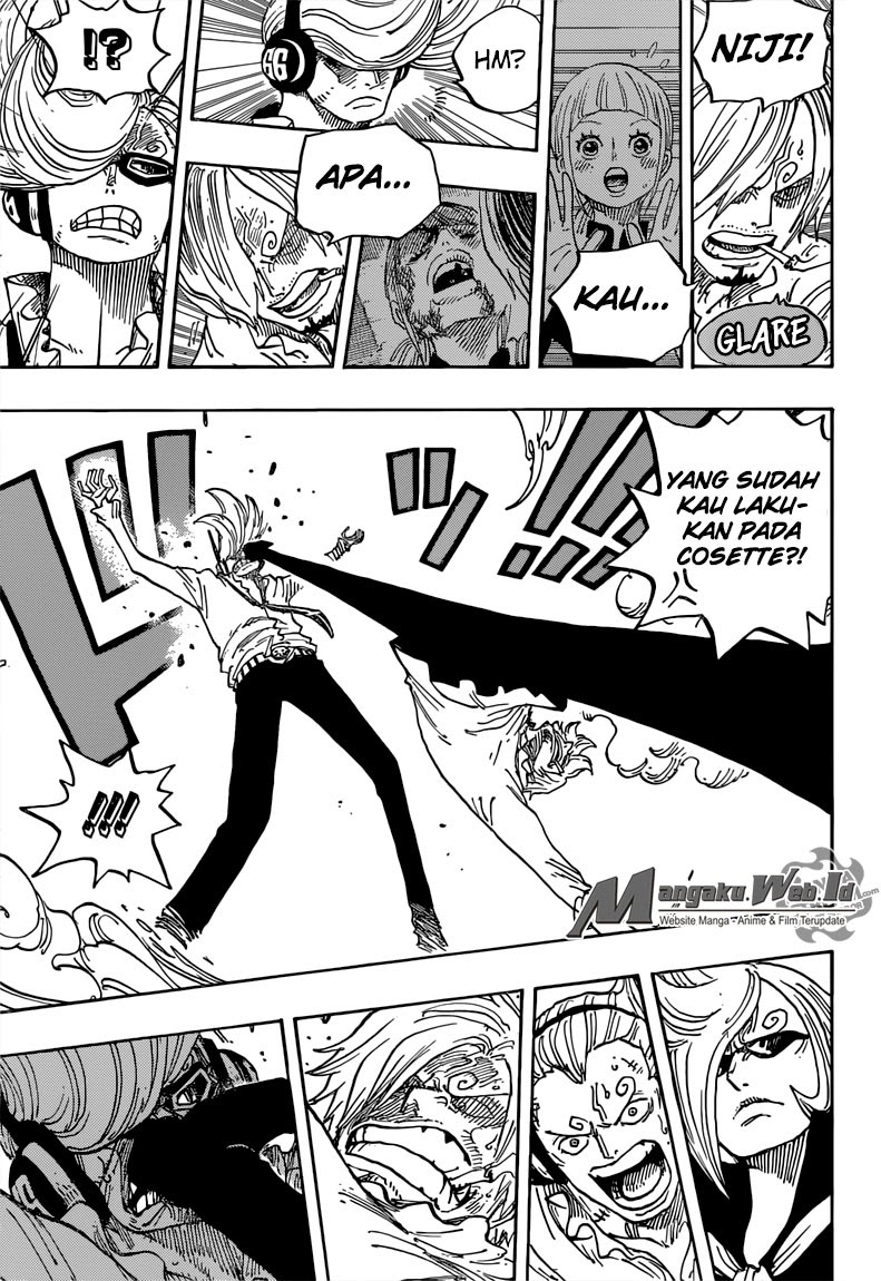One Piece Chapter 840 – topeng besi Image 7