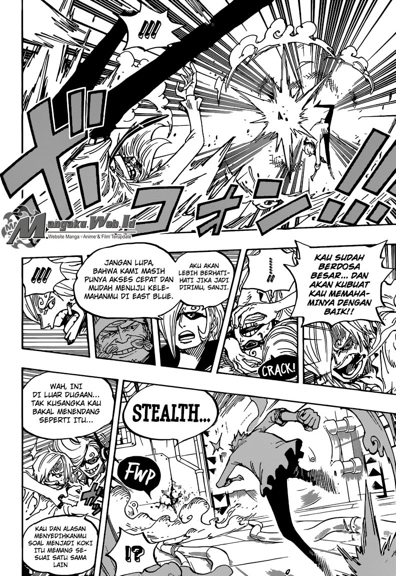 One Piece Chapter 840 – topeng besi Image 8