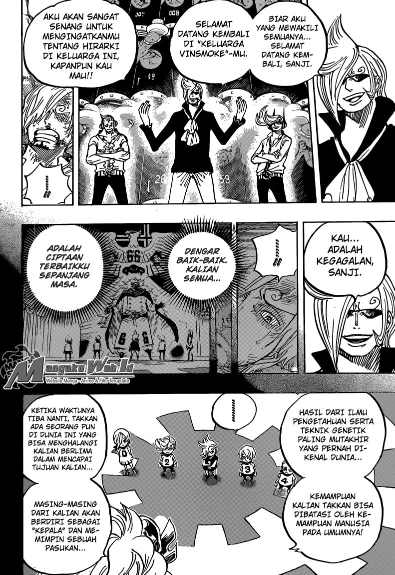 One Piece Chapter 840 – topeng besi Image 10