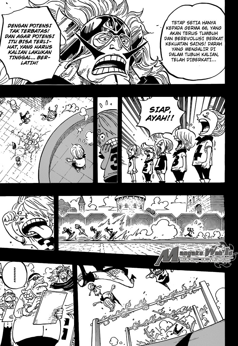One Piece Chapter 840 – topeng besi Image 11