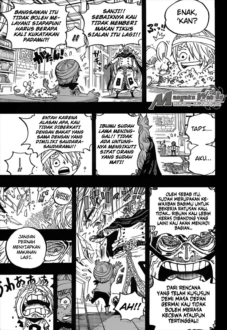 One Piece Chapter 840 – topeng besi Image 15