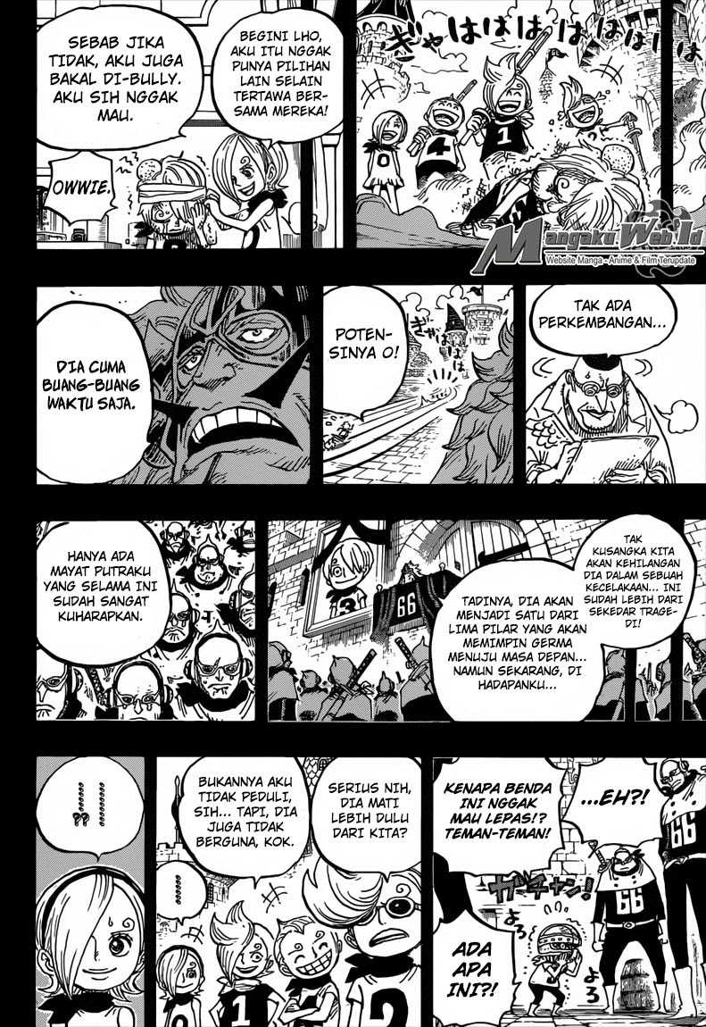 One Piece Chapter 840 – topeng besi Image 16