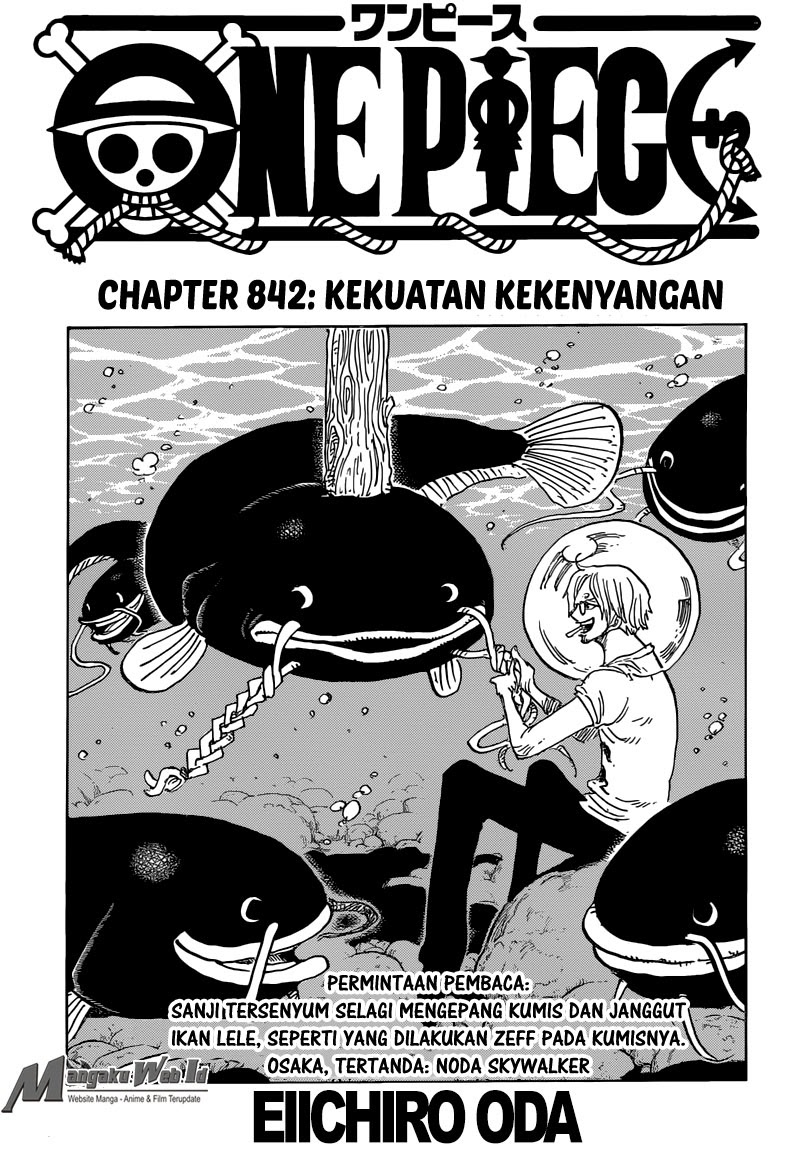 One Piece Chapter 842 – kekuatan kekenyangan Image 1