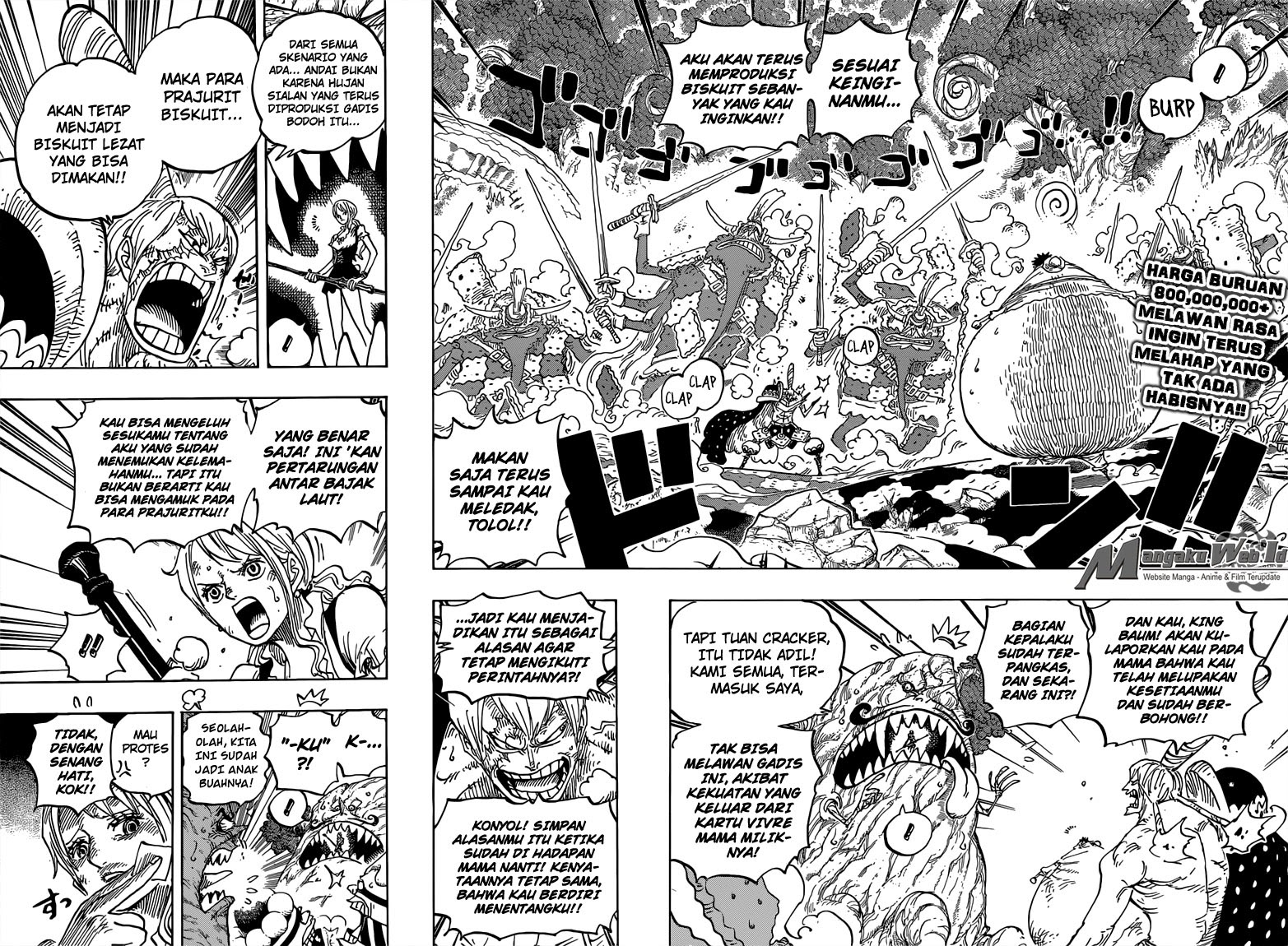 One Piece Chapter 842 – kekuatan kekenyangan Image 2
