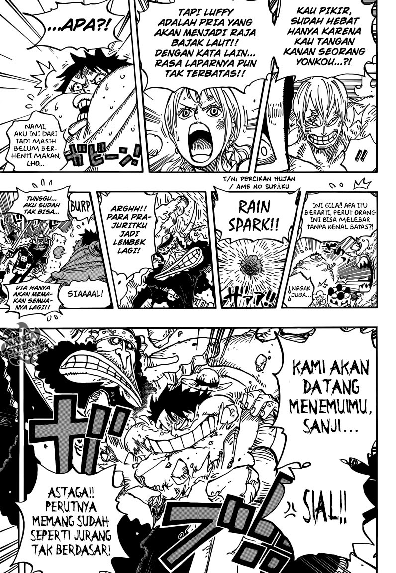 One Piece Chapter 842 – kekuatan kekenyangan Image 4