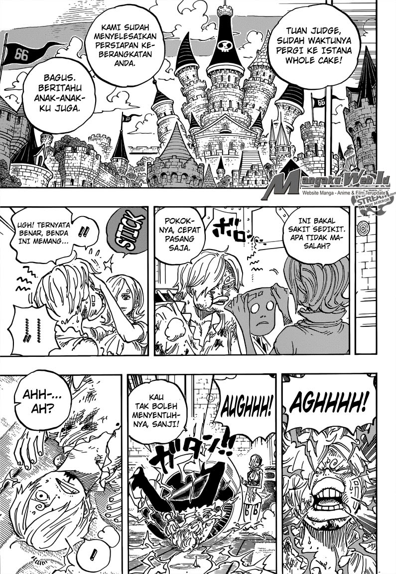 One Piece Chapter 842 – kekuatan kekenyangan Image 6