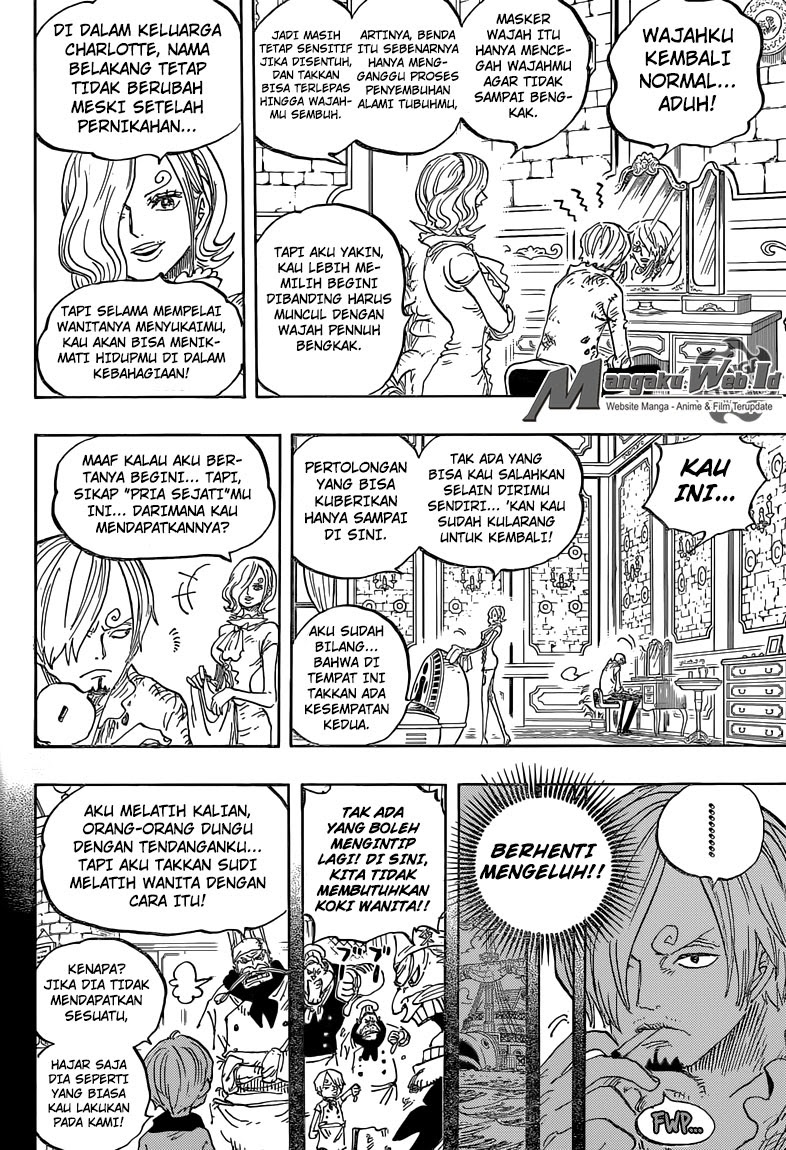 One Piece Chapter 842 – kekuatan kekenyangan Image 7